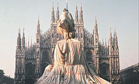 Christo and Jeanne-Claude, 'Wrapped Monument to Vittorio Emanuele II', Piazza del Duomo, Milano, 1970